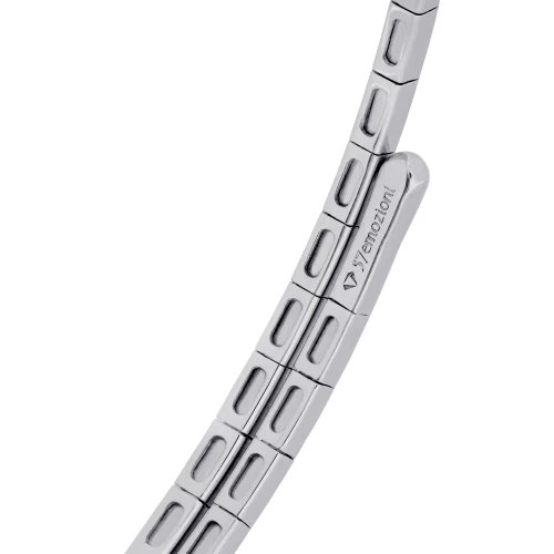 Brățară flexibilă, aur 18k, inserție titan, diamante naturale 0.41 ct, cod 01039LBBD