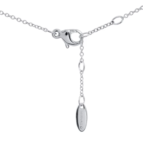 Brățară gleznă ajustabilă 22-25 cm, aur 18k, diamante naturale 0.10 ct, cod 15325-6LCBD