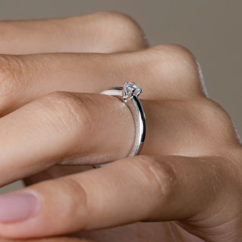 Inel de logodnă 0.15 ct, cod 1012