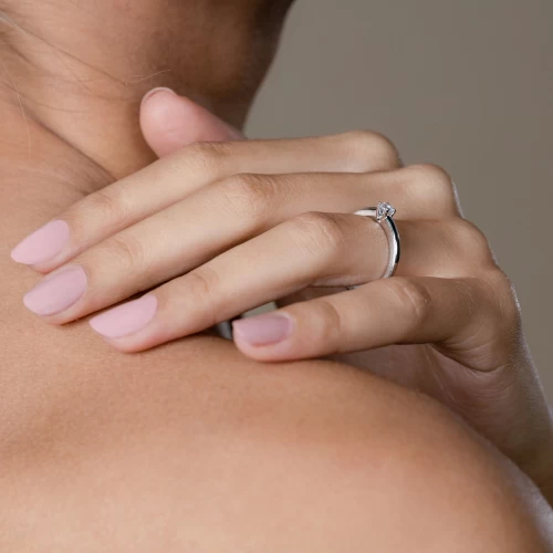 Inel de logodnă 0.15 ct, cod 1012