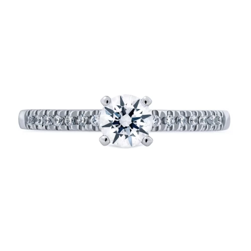Inel de logodnă 0.40 ct + 0.07 ct, cod 1040