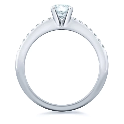 Inel de logodnă 0.40 ct + 0.07 ct, cod 1040