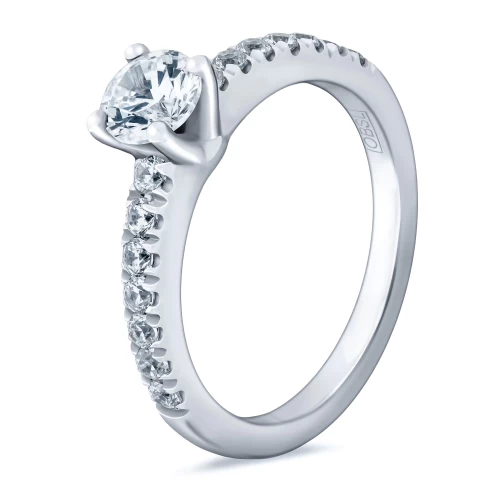 Inel de logodnă 0.50 ct + 0.27 ct, cod 1040