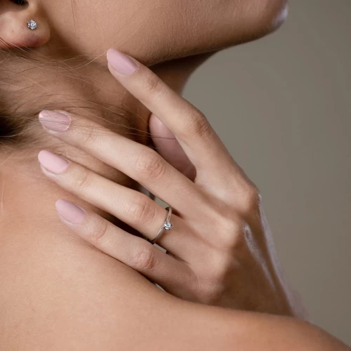 Inel de logodnă 0.10 ct, cod 1054