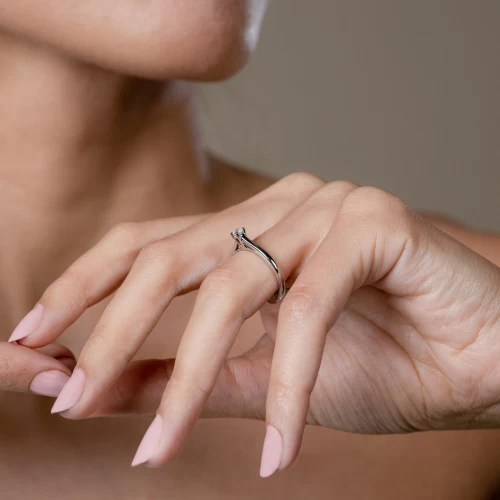 Inel de logodnă 0.10 ct, cod 1054