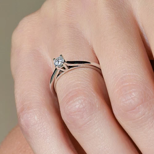 Inel de logodnă 0.25 ct, cod 1054