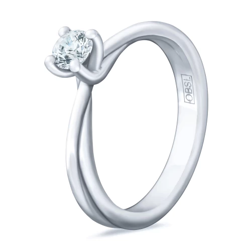 Inel de logodnă 0.25 ct, cod 1058