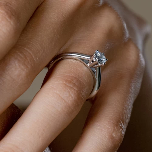 Inel de logodnă 0.40 ct, cod 1082