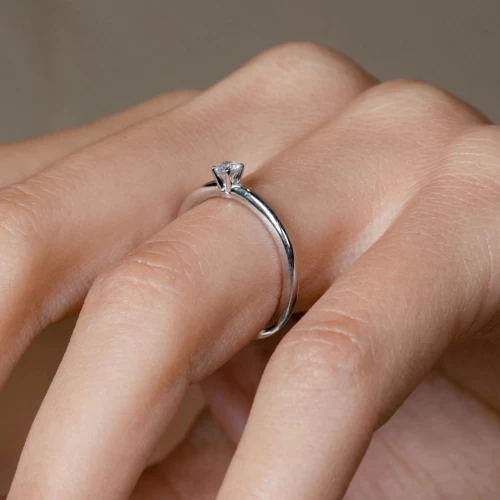 Inel de logodnă 0.10 ct, cod 1188