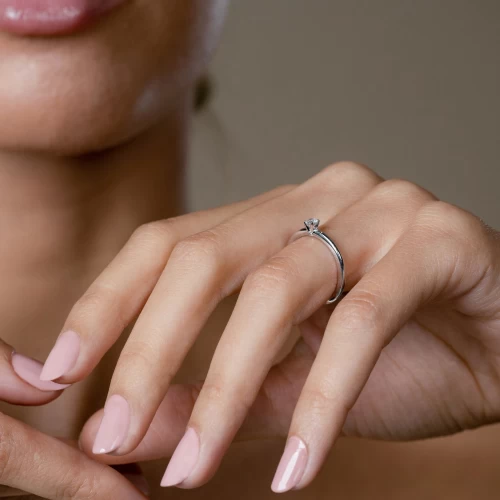 Inel de logodnă 0.10 ct, cod 1188