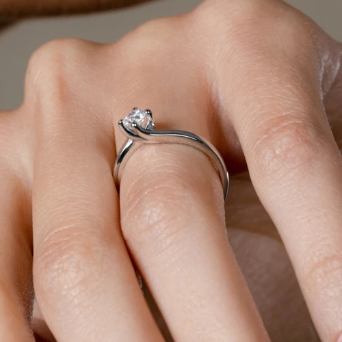 Inel de logodnă 0.25 ct, cod 1203