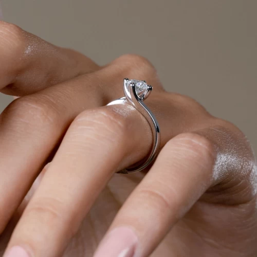 Inel de logodnă 0.70 ct, cod 1203