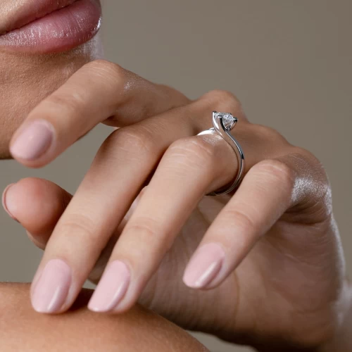 Inel de logodnă 0.70 ct, cod 1203