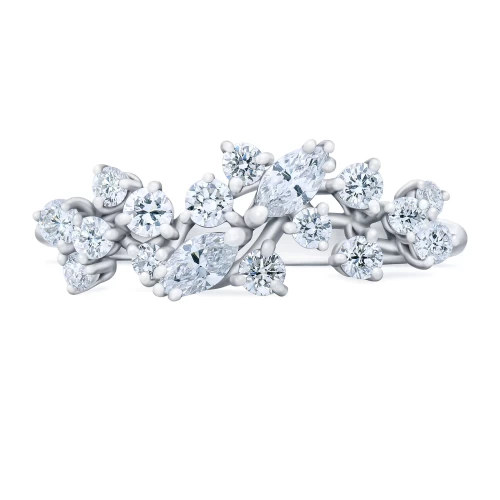 Inel tip fantezie 0.18 ct + 0.41 ct, cod 15472